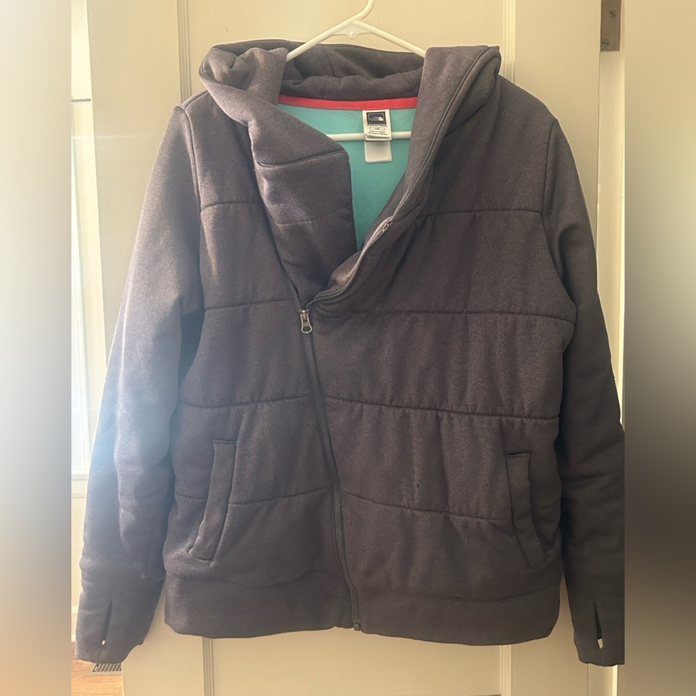 The North Face Women's Darella Quilted Puffer Jacket Purple Size Large